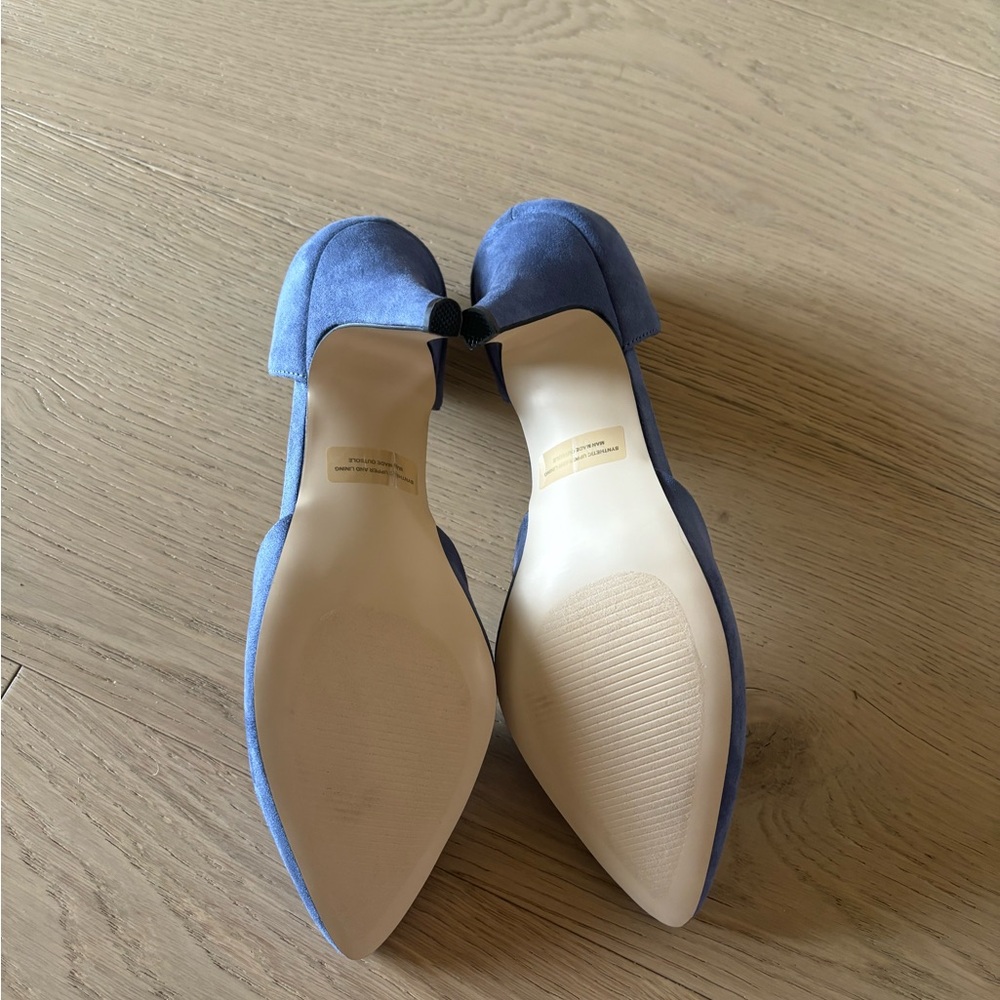 NEW (no tags) CALLISTO D’Orsay suede heels - 9.5 B - Picture 5 of 7